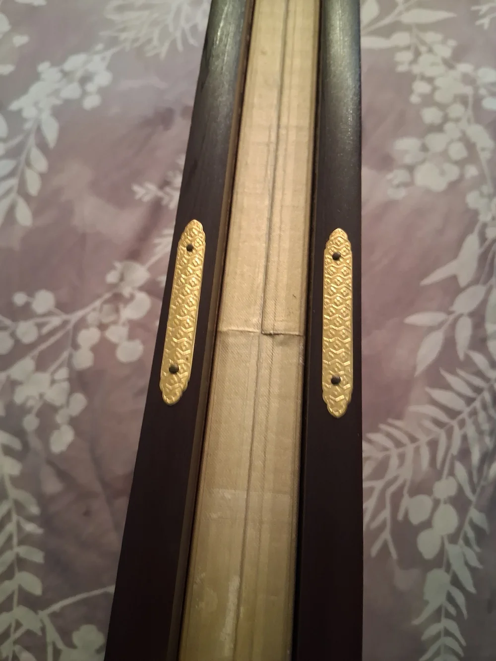 Japanese Four Panel Iris Byobu